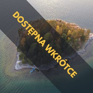 Nocleg pod namiotami na wyspie archipelagu sztokholmskiego